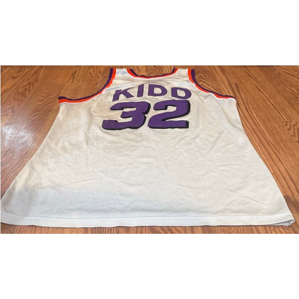 90s Phoenix Suns Jason Kidd Basketball Jersey Size 48 - Picture 7 of 7